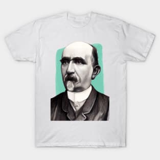 Italian Writer Carlo Collodi illustration T-Shirt